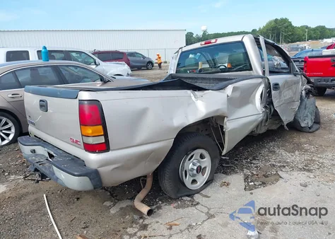 2004 GMC Sierra 1500 Work Truck из США, поврежденный, VIN 1GTEC14X84Z265793